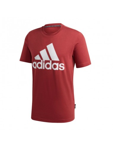 Adidas Must Haves Badge of Sport Î‘Î½Î´ÏÎ¹ÎºÏŒ T-shirt Legacy Red Î¼Îµ Î›Î¿Î³ÏŒÏ„Ï…Ï€Î¿ GC7351